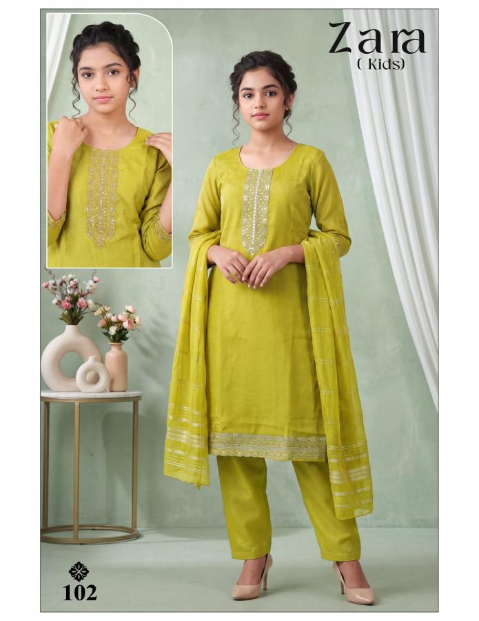 Zara Kids Simmar Girls kurti wholesale suppliers